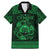 Personalized Denbighshire Sir Ddinbych Family Matching Mermaid Dress and Hawaiian Shirt Green Gatehouse Denbigh Castle Celtic-inspired - Wonder Print Shop