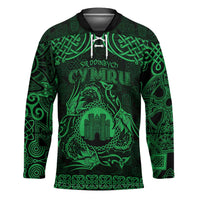 Personalized Denbighshire Sir Ddinbych Hockey Jersey Green Gatehouse Denbigh Castle Celtic-inspired - Wonder Print Shop