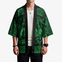 Personalized Denbighshire Sir Ddinbych Kimono Green Gatehouse Denbigh Castle Celtic-inspired - Wonder Print Shop