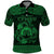 Personalized Denbighshire Sir Ddinbych Polo Shirt Green Gatehouse Denbigh Castle Celtic-inspired - Wonder Print Shop