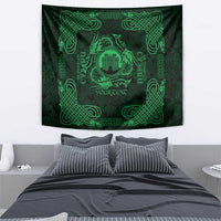 Personalized Denbighshire Sir Ddinbych Tapestry Green Gatehouse Denbigh Castle Celtic-inspired - Wonder Print Shop