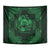 Personalized Denbighshire Sir Ddinbych Tapestry Green Gatehouse Denbigh Castle Celtic-inspired - Wonder Print Shop