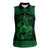 Personalized Denbighshire Sir Ddinbych Women Sleeveless Polo Shirt Green Gatehouse Denbigh Castle Celtic-inspired - Wonder Print Shop
