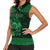 Personalized Denbighshire Sir Ddinbych Women Sleeveless Polo Shirt Green Gatehouse Denbigh Castle Celtic-inspired - Wonder Print Shop