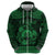 Personalized Denbighshire Sir Ddinbych Zip Hoodie Green Gatehouse Denbigh Castle Celtic-inspired - Wonder Print Shop