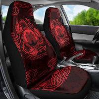 Personalized Denbighshire Sir Ddinbych Car Seat Cover Red Gatehouse Denbigh Castle Celtic-inspired - Wonder Print Shop