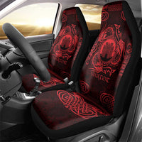 Personalized Denbighshire Sir Ddinbych Car Seat Cover Red Gatehouse Denbigh Castle Celtic-inspired - Wonder Print Shop
