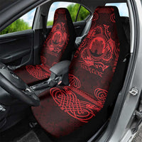 Personalized Denbighshire Sir Ddinbych Car Seat Cover Red Gatehouse Denbigh Castle Celtic-inspired - Wonder Print Shop