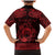 Personalized Denbighshire Sir Ddinbych Family Matching Mermaid Dress and Hawaiian Shirt Red Gatehouse Denbigh Castle Celtic-inspired - Wonder Print Shop