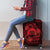 Personalized Denbighshire Sir Ddinbych Luggage Cover Red Gatehouse Denbigh Castle Celtic-inspired - Wonder Print Shop
