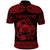 Personalized Denbighshire Sir Ddinbych Polo Shirt Red Gatehouse Denbigh Castle Celtic-inspired - Wonder Print Shop