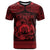 Personalized Denbighshire Sir Ddinbych T Shirt Red Gatehouse Denbigh Castle Celtic-inspired - Wonder Print Shop