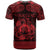 Personalized Denbighshire Sir Ddinbych T Shirt Red Gatehouse Denbigh Castle Celtic-inspired - Wonder Print Shop