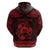 Personalized Denbighshire Sir Ddinbych Zip Hoodie Red Gatehouse Denbigh Castle Celtic-inspired - Wonder Print Shop
