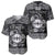 Personalized Flintshire Sir y Fflint Baseball Jersey Black Four Choughs Celtic-inspired - Wonder Print Shop
