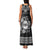 Personalized Flintshire Sir y Fflint Family Matching Tank Maxi Dress and Hawaiian Shirt Black Four Choughs Celtic-inspired - Wonder Print Shop
