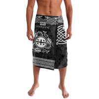 Personalized Flintshire Sir y Fflint Lavalava Black Four Choughs Celtic-inspired - Wonder Print Shop