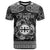 Personalized Flintshire Sir y Fflint T Shirt Black Four Choughs Celtic-inspired - Wonder Print Shop