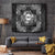 Personalized Flintshire Sir y Fflint Tapestry Black Four Choughs Celtic-inspired - Wonder Print Shop