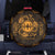 Personalized Flintshire Sir y Fflint Spare Tire Cover Gold Four Choughs Celtic-inspired - Wonder Print Shop