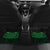 Personalized Flintshire Sir y Fflint Car Mats Green Four Choughs Celtic-inspired - Wonder Print Shop