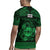 Personalized Flintshire Sir y Fflint Rugby Jersey Green Four Choughs Celtic-inspired - Wonder Print Shop