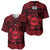 Personalized Flintshire Sir y Fflint Baseball Jersey Red Four Choughs Celtic-inspired - Wonder Print Shop