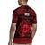 Personalized Flintshire Sir y Fflint Rugby Jersey Red Four Choughs Celtic-inspired - Wonder Print Shop