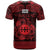 Personalized Flintshire Sir y Fflint T Shirt Red Four Choughs Celtic-inspired - Wonder Print Shop