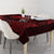 Personalized Flintshire Sir y Fflint Tablecloth Red Four Choughs Celtic-inspired - Wonder Print Shop