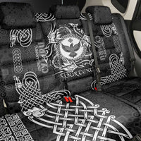 Personalized Glamorgan Morgannwg Back Car Seat Cover Black Raven Celtic-inspired - Wonder Print Shop