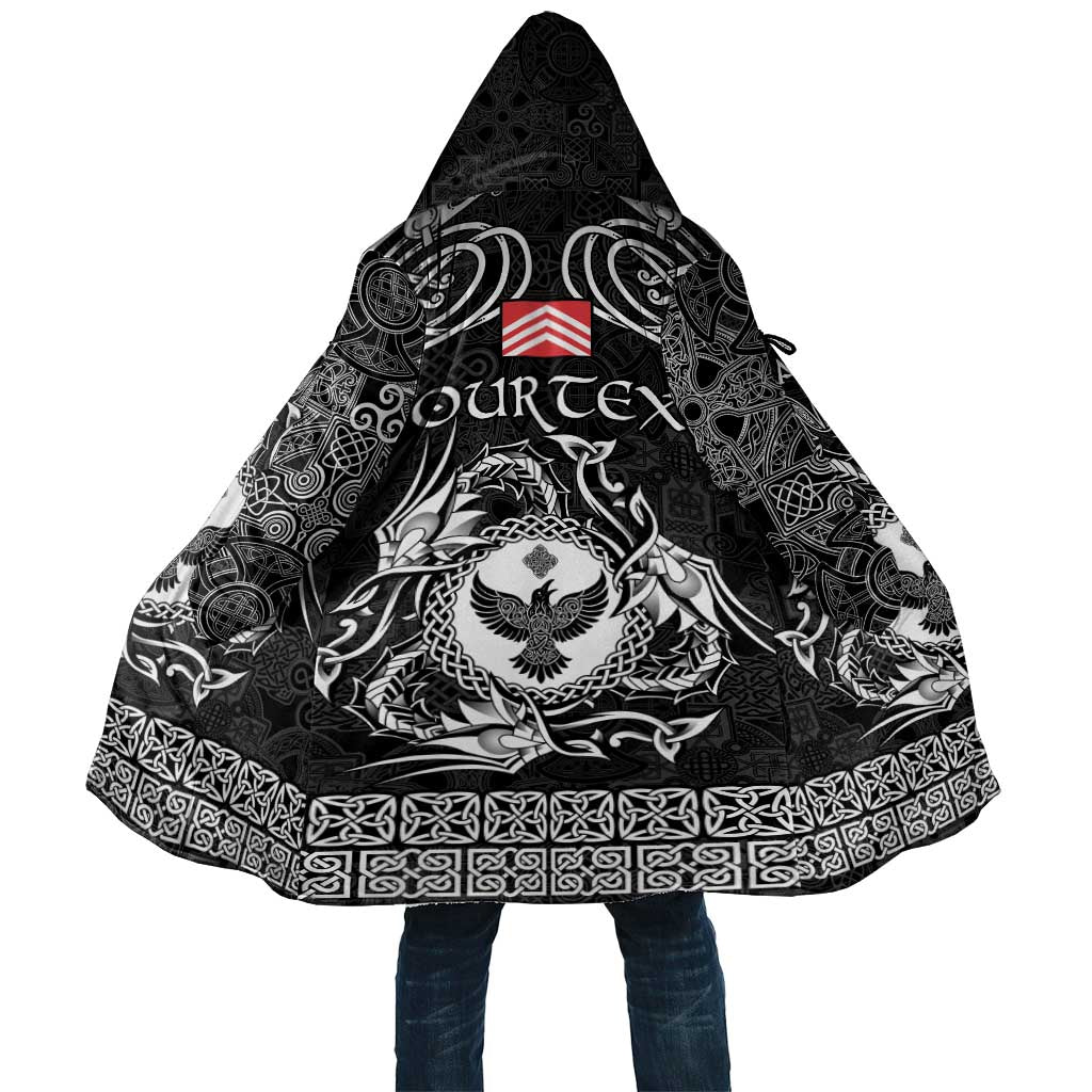 Personalized Glamorgan Morgannwg Cloak Black Raven Celtic-inspired - Wonder Print Shop
