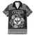 Personalized Glamorgan Morgannwg Family Matching Mermaid Dress and Hawaiian Shirt Black Raven Celtic-inspired - Wonder Print Shop