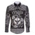 Personalized Glamorgan Morgannwg Family Matching Mermaid Dress and Hawaiian Shirt Black Raven Celtic-inspired - Wonder Print Shop