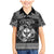 Personalized Glamorgan Morgannwg Family Matching Mermaid Dress and Hawaiian Shirt Black Raven Celtic-inspired - Wonder Print Shop