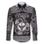 Personalized Glamorgan Morgannwg Family Matching Short Sleeve Bodycon Dress and Hawaiian Shirt Black Raven Celtic-inspired - Wonder Print Shop