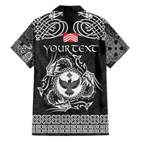 Personalized Glamorgan Morgannwg Hawaiian Shirt Black Raven Celtic-inspired - Wonder Print Shop