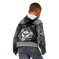 Personalized Glamorgan Morgannwg Kid Hoodie Black Raven Celtic-inspired - Wonder Print Shop