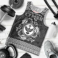 Personalized Glamorgan Morgannwg Men Tank Top Black Raven Celtic-inspired - Wonder Print Shop