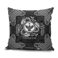Personalized Glamorgan Morgannwg Pillow Cover Black Raven Celtic-inspired - Wonder Print Shop