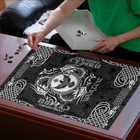 Personalized Glamorgan Morgannwg Puzzle Black Raven Celtic-inspired - Wonder Print Shop
