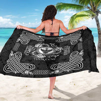 Personalized Glamorgan Morgannwg Sarong Black Raven Celtic-inspired - Wonder Print Shop