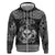 Personalized Glamorgan Morgannwg Zip Hoodie Black Raven Celtic-inspired - Wonder Print Shop