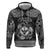 Personalized Glamorgan Morgannwg Zip Hoodie Black Raven Celtic-inspired - Wonder Print Shop