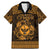 Personalized Glamorgan Morgannwg Family Matching Mermaid Dress and Hawaiian Shirt Gold Raven Celtic-inspired - Wonder Print Shop