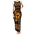 Personalized Glamorgan Morgannwg Family Matching Tank Maxi Dress and Hawaiian Shirt Gold Raven Celtic-inspired - Wonder Print Shop