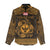 Personalized Glamorgan Morgannwg Women Casual Shirt Gold Raven Celtic-inspired - Wonder Print Shop