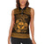Personalized Glamorgan Morgannwg Women Sleeveless Polo Shirt Gold Raven Celtic-inspired - Wonder Print Shop