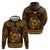 Personalized Glamorgan Morgannwg Zip Hoodie Gold Raven Celtic-inspired - Wonder Print Shop