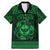Personalized Glamorgan Morgannwg Family Matching Mermaid Dress and Hawaiian Shirt Green Raven Celtic-inspired - Wonder Print Shop